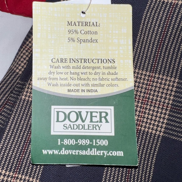 NWT Riding Sport Women's Plaid Pants - Black and Brown - Picture 7 of 7